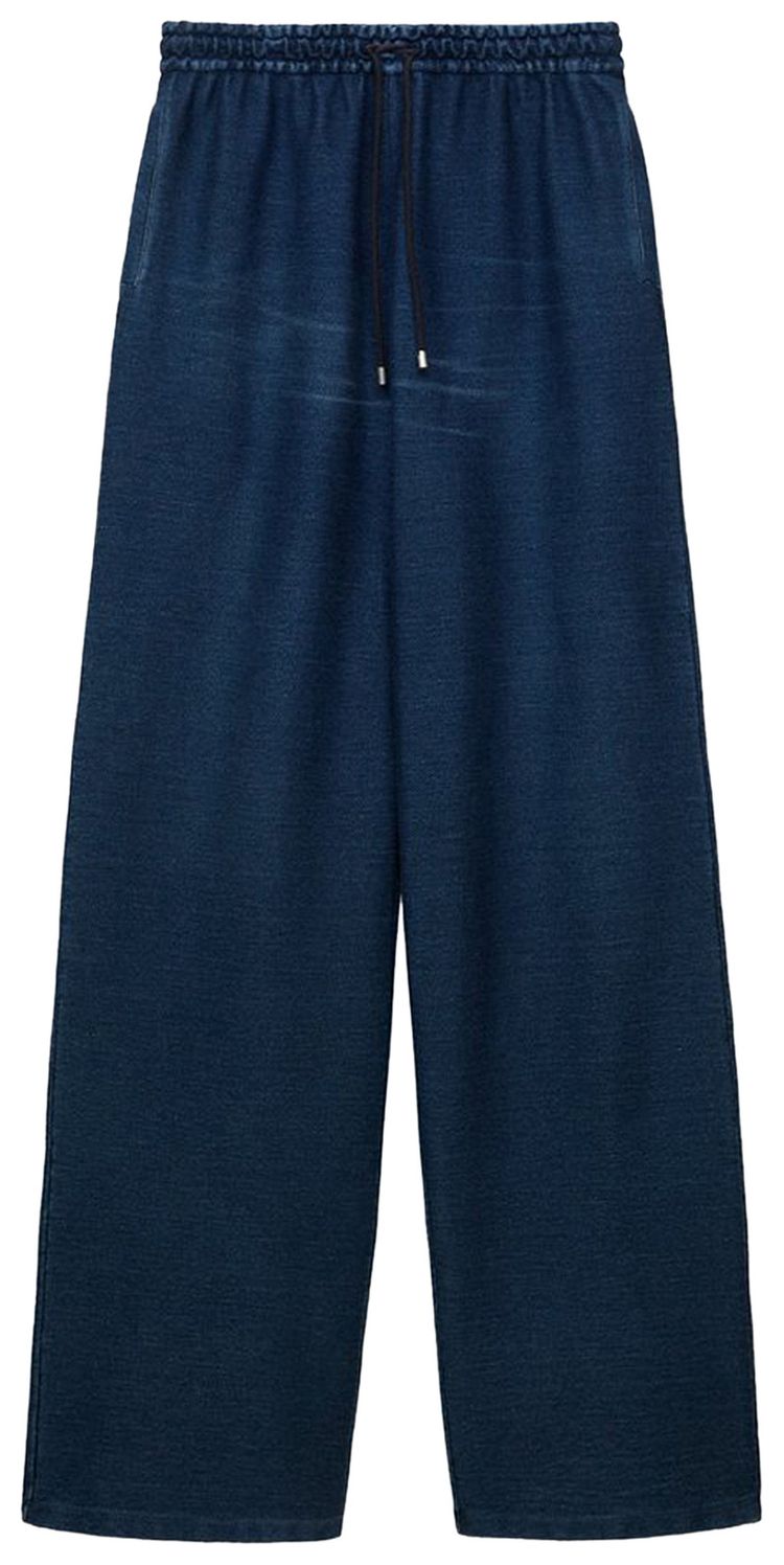 Loewe Drawstring Trousers Indigo Blue
