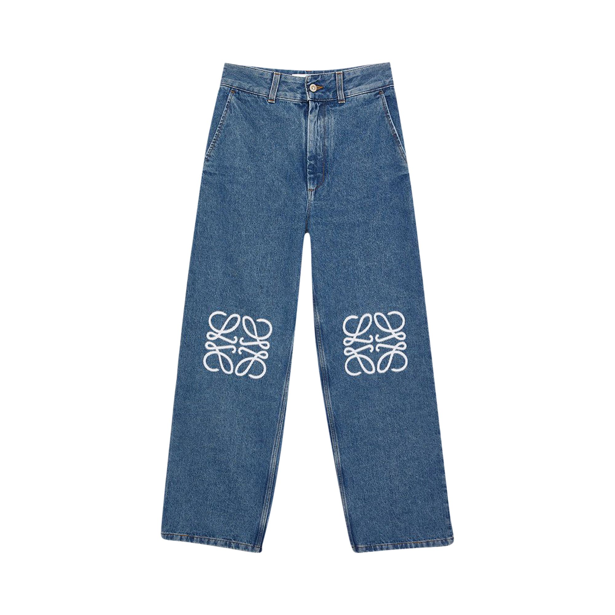 Achetez des Loewe Anagram Baggy Jeans 'Blue' - S359Y11XBQ 5320 Achetez des Loewe Anagram Baggy Jeans 'Blue' - S359Y11XBQ 5320