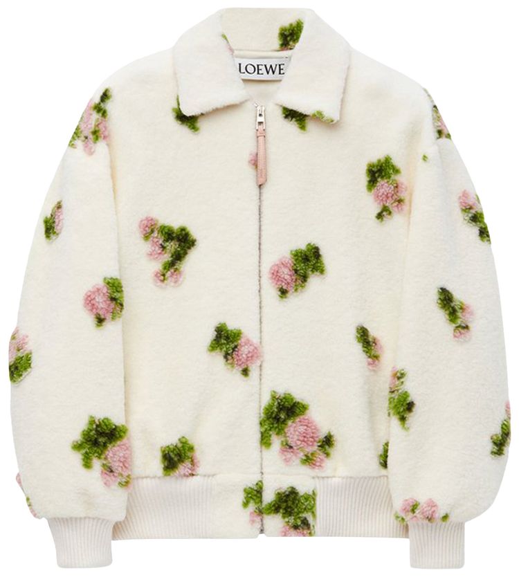 Loewe Jacket WhiteGreenPink