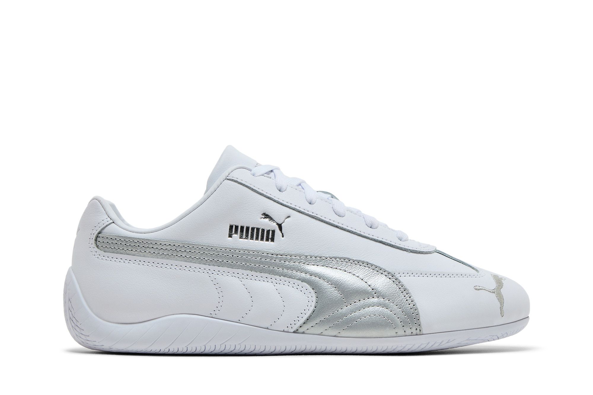 【PUMA】◆Speedcat LTH White/Silver◆401603-03◆ Puma Speedcat Leather “White Silver” - Style Code: 401603-03