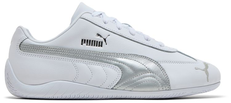 Puma Speedcat Leather White Silver