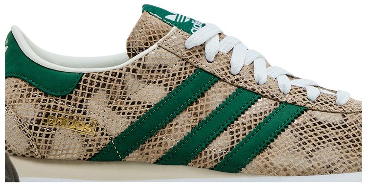 Adidas Country Japan Snakeskin Pack   Alumina Dark Green