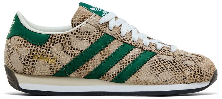 Adidas Country Japan Snakeskin Pack   Alumina Dark Green