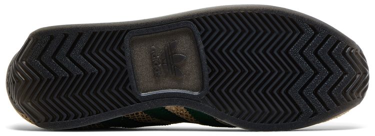 Adidas Country Japan Snakeskin Pack   Alumina Dark Green