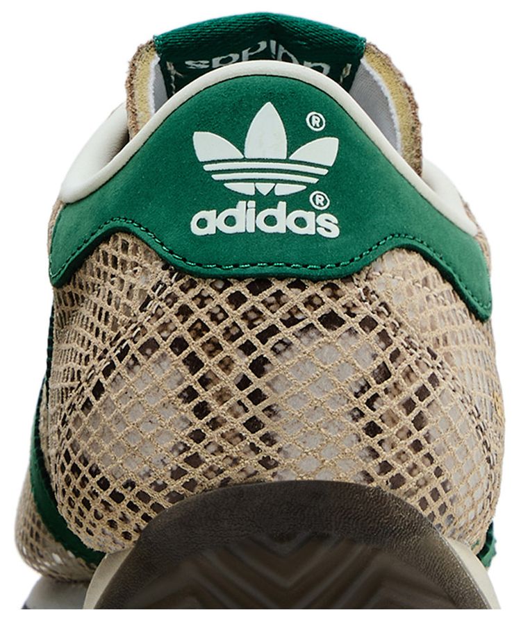 Adidas Country Japan Snakeskin Pack   Alumina Dark Green
