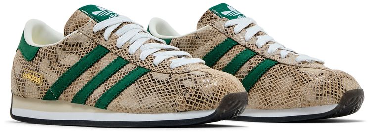 Adidas Country Japan Snakeskin Pack   Alumina Dark Green