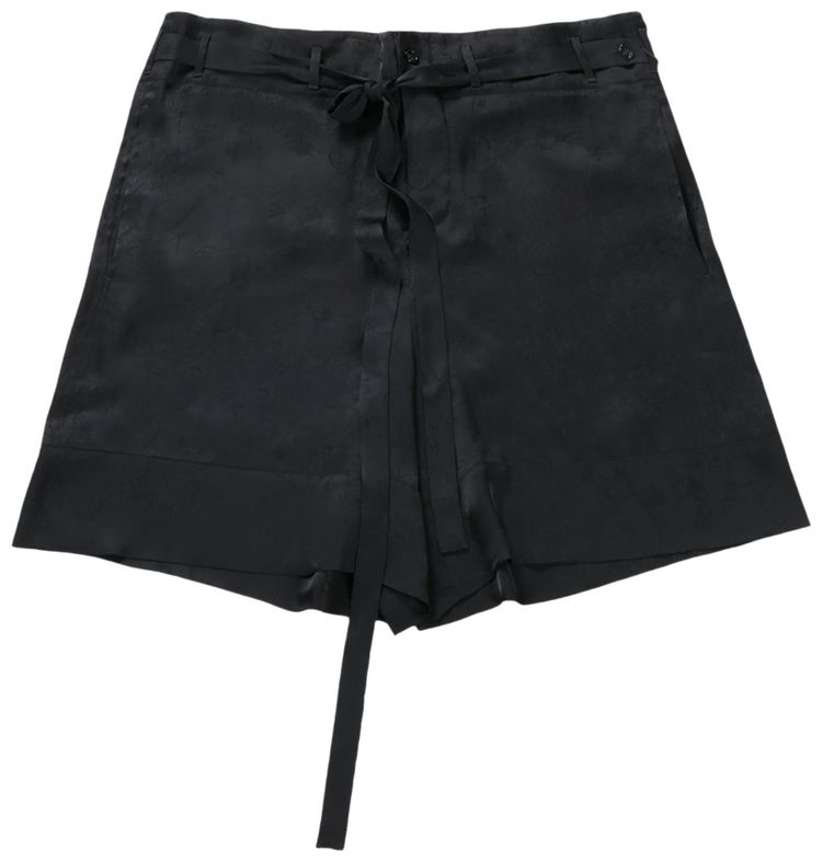 Ann Demeulemeester Blenda Lounge Shorts Black