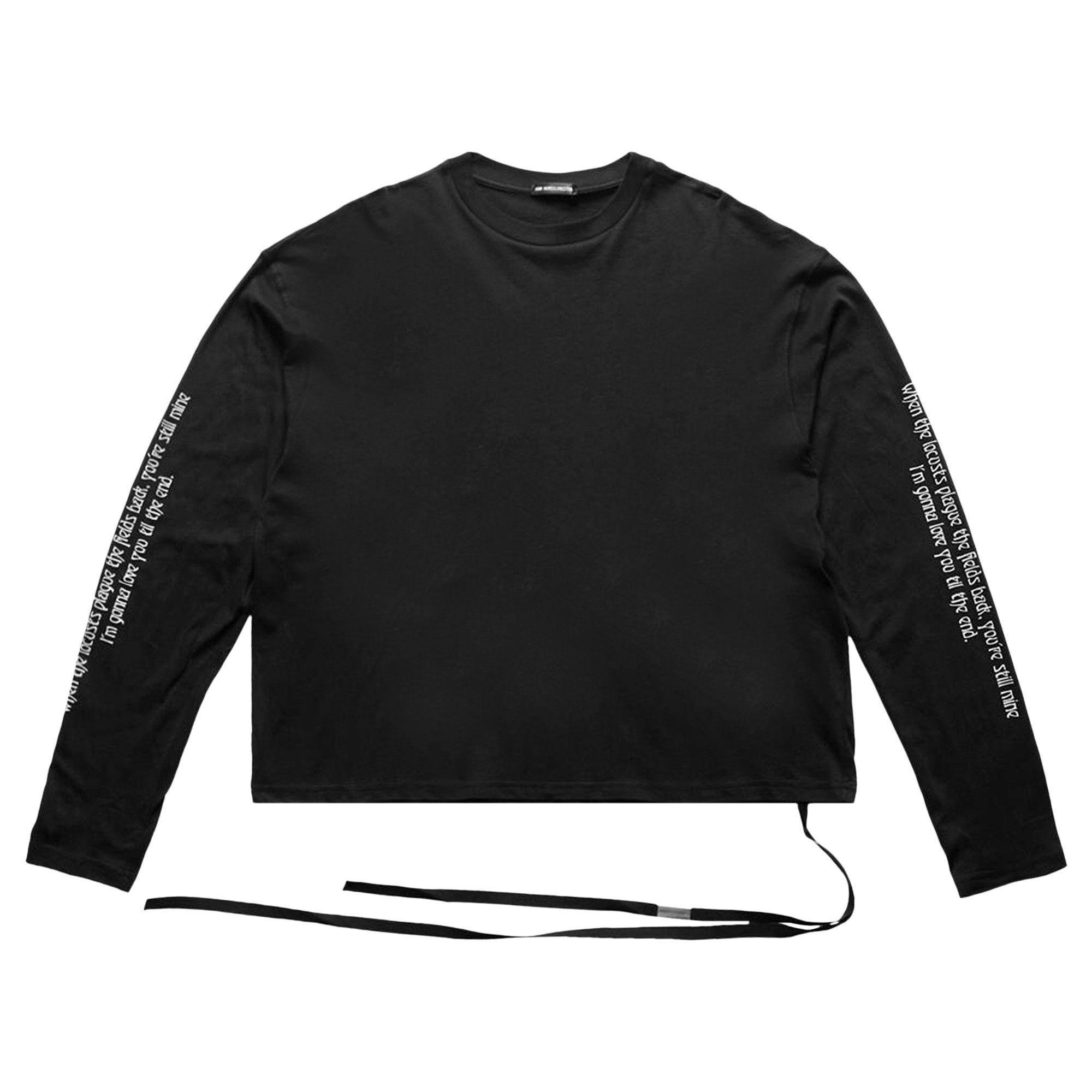 Buy Ann Demeulemeester Emil Relax Fit Boxy T-Shirt 'Faded Black