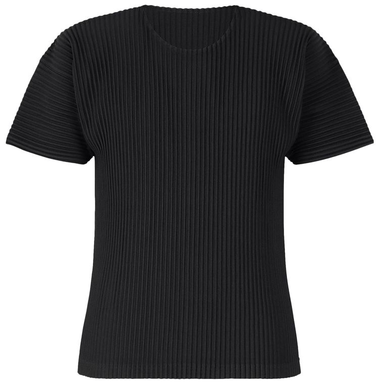 Pleats Please Issey Miyake Basics May Shirt Black