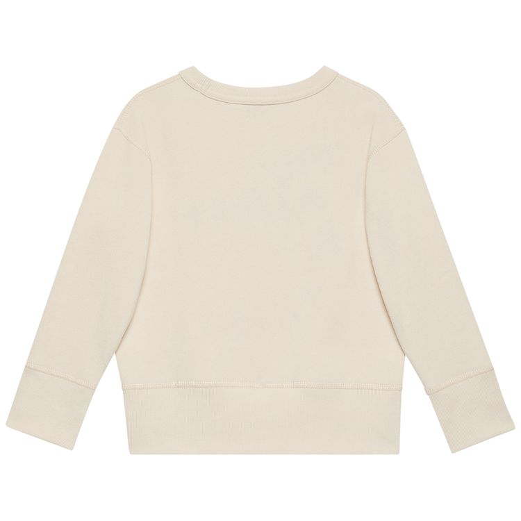 Gucci Kids Me Myself I Crewneck Sweatershirt White