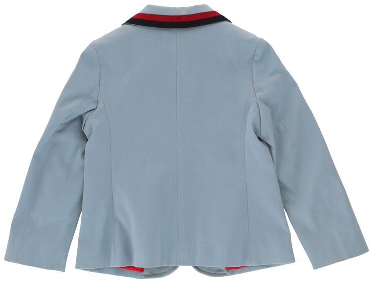 Gucci Kids Notch Collar Blazer Cupid