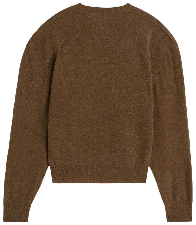 Phoebe Philo Dropped Shoulder Jumper Tobacco