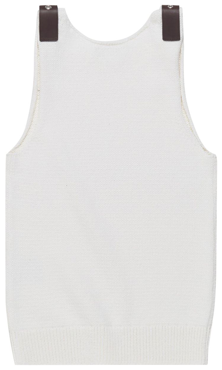 Dries Van Noten Strapped Tank Top Off White