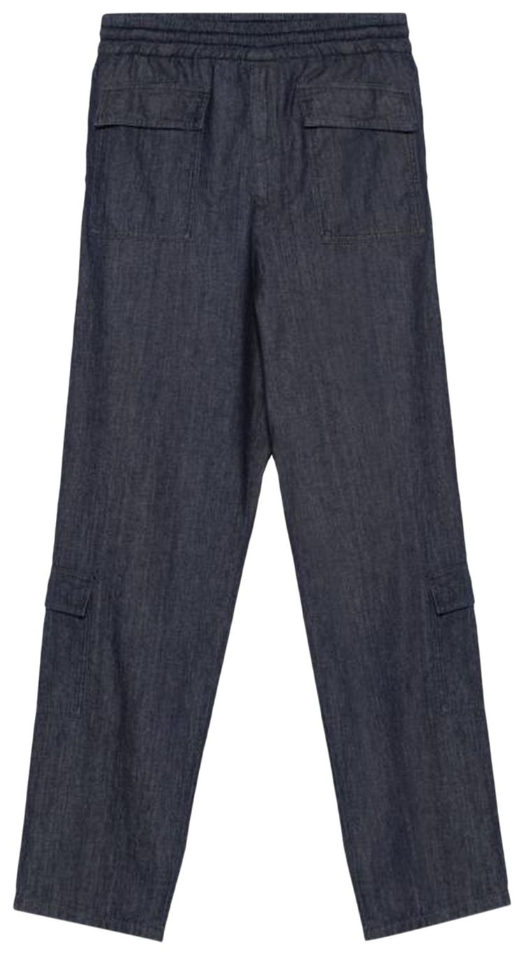 Dries Van Noten Cargo Denim Jeans Indigo