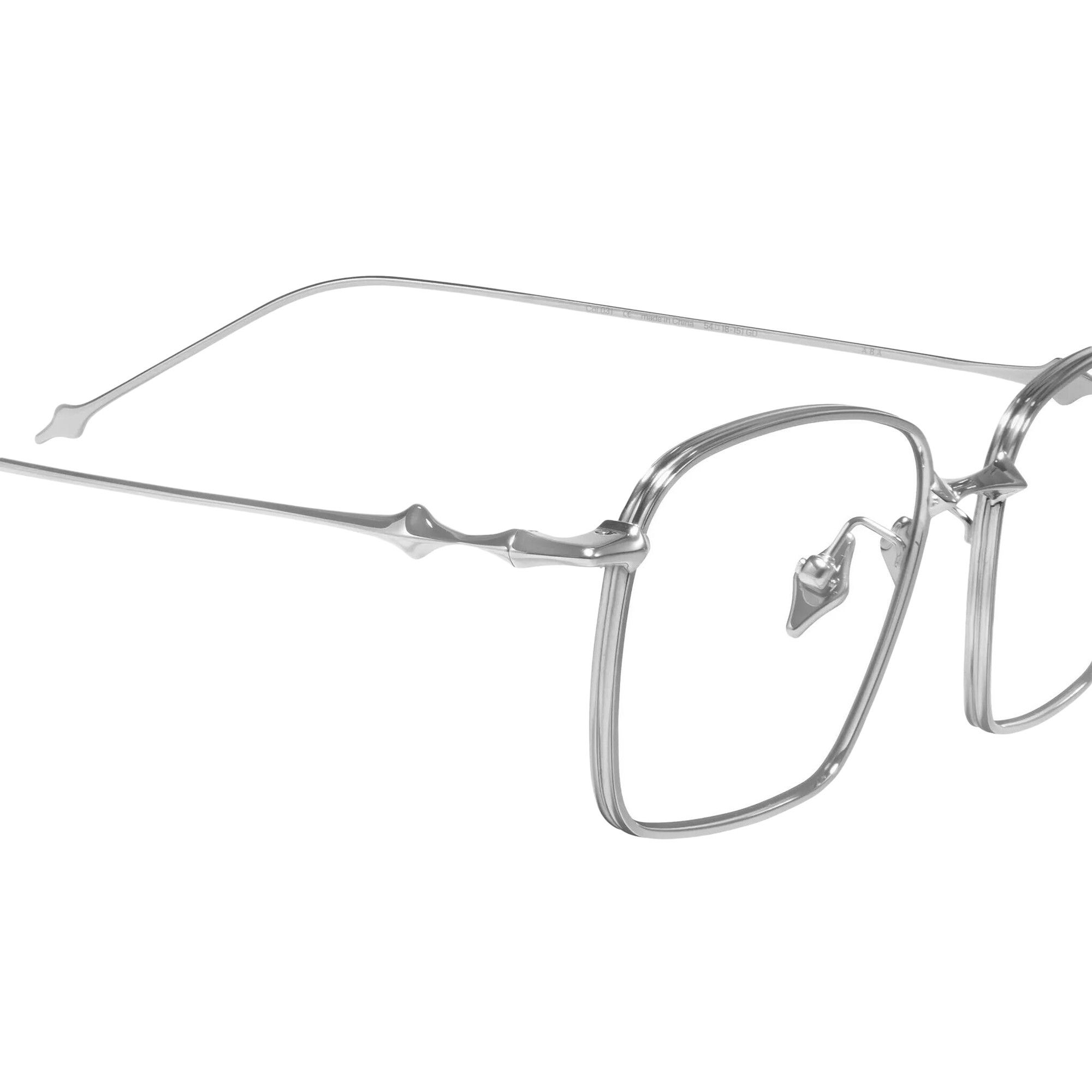 Buy Gentle Monster ABA 02 Glasses 'Silver' - ABA 02 SILV | GOAT