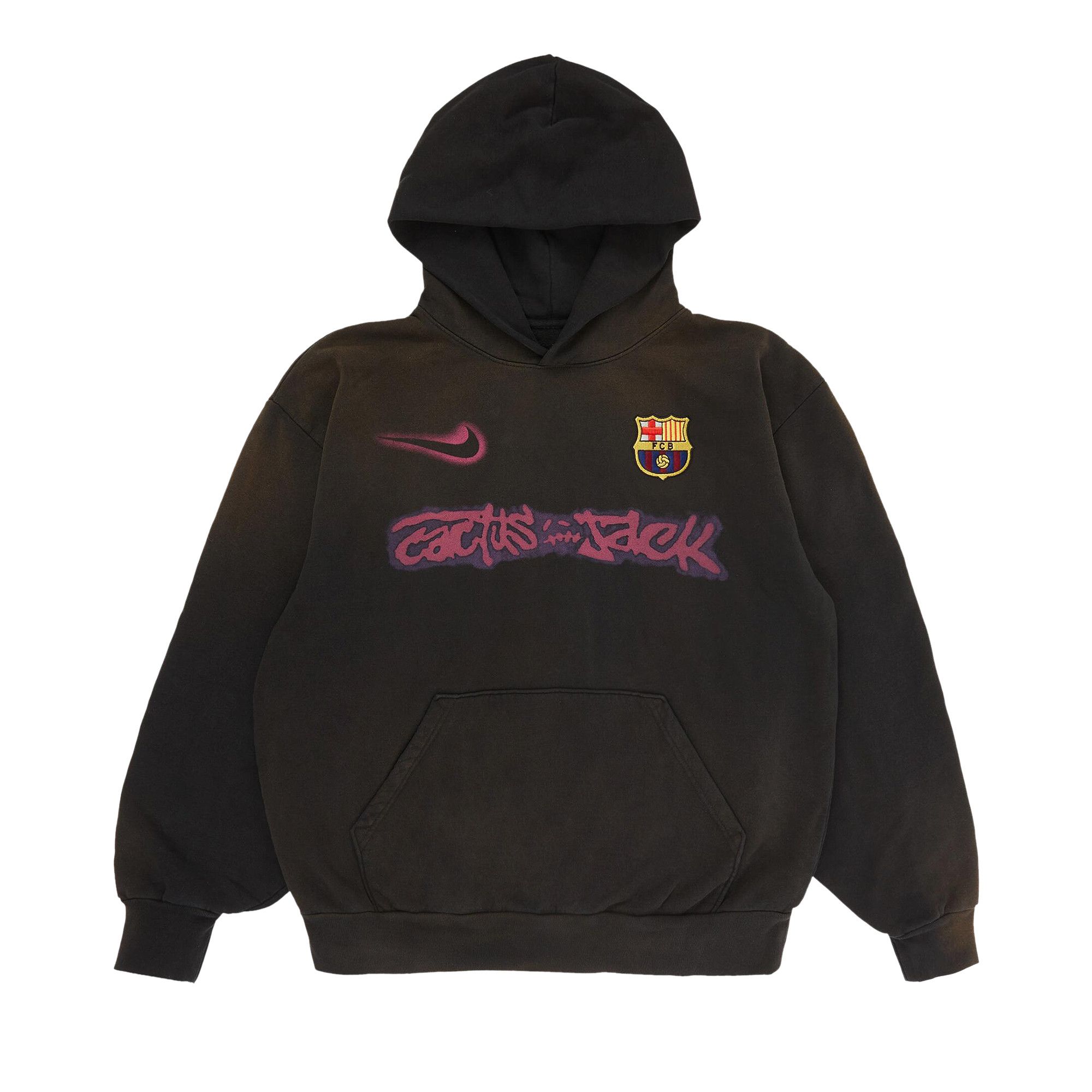 トップス cactus jack NIKE Barcelona Logo Hoodie Buy Nike FC Barcelona x Cactus Jack Spray Logo Hoodie 'Blue