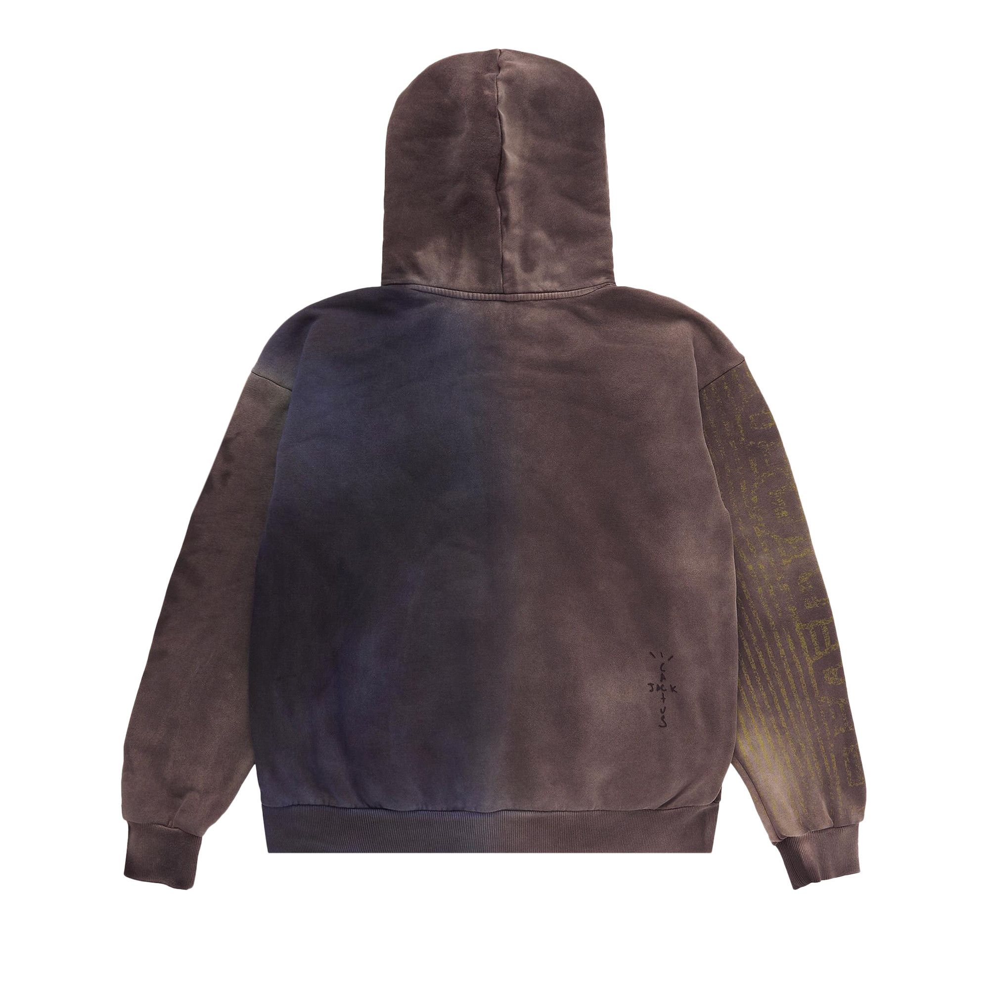 Buy Nike FC Barcelona x Cactus Jack Split-Dye Crest Hoodie 'Brown