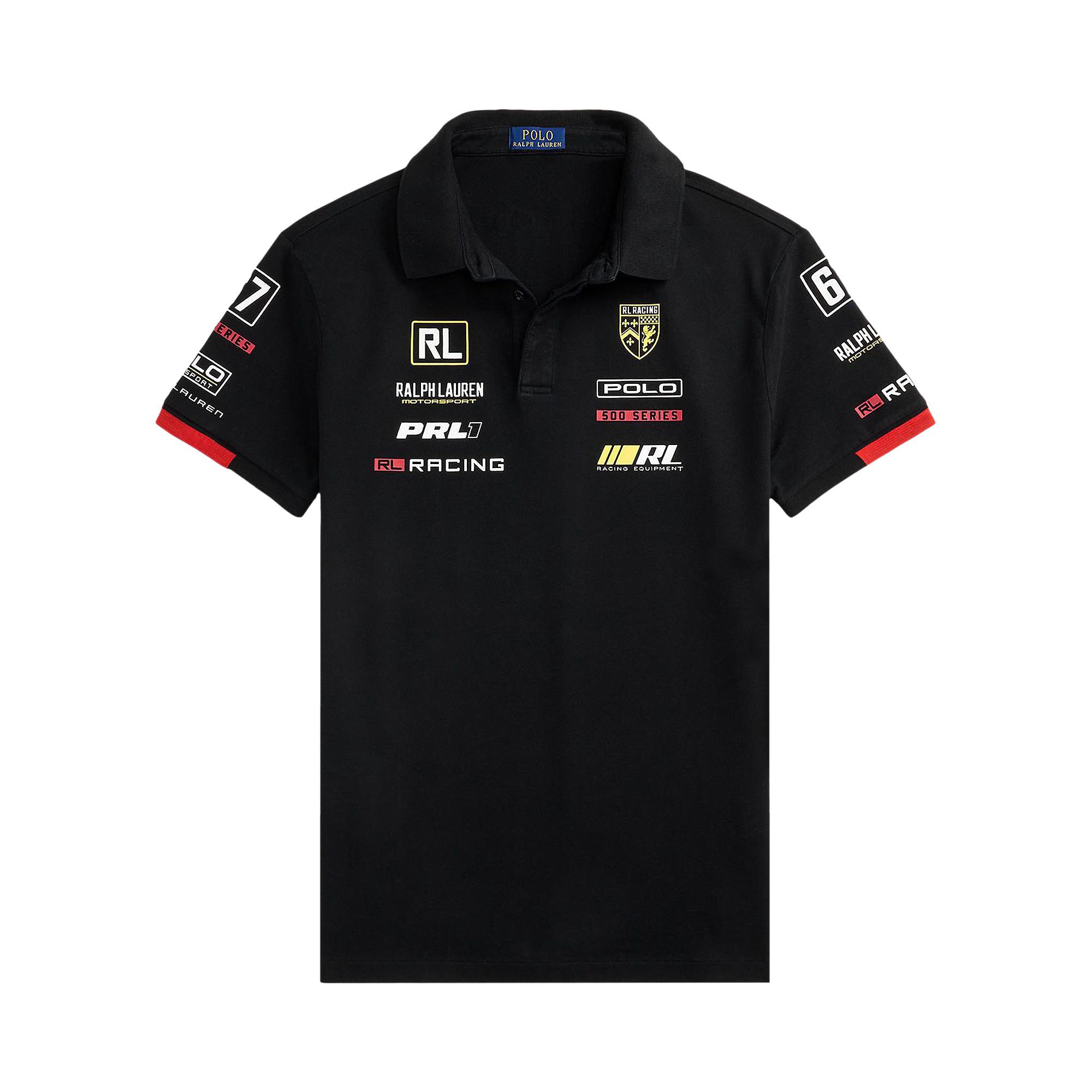 Buy Polo Ralph Lauren Short-Sleeve Stretch Mesh Polo Shirt 'Black