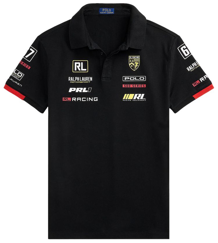 Polo Ralph Lauren Short Sleeve Stretch Mesh Polo Shirt Black