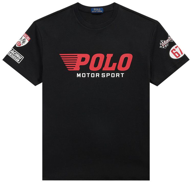 Polo Ralph Lauren Short Sleeve Jersey T Shirt Black