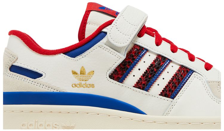 Adidas Forum 84 Low Off White Scarlet Snakeskin