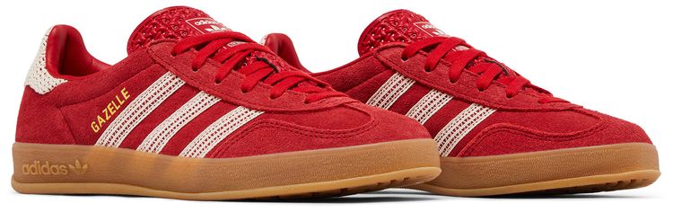 Adidas Wmns Gazelle Indoor Crochet Pack   Scarlet