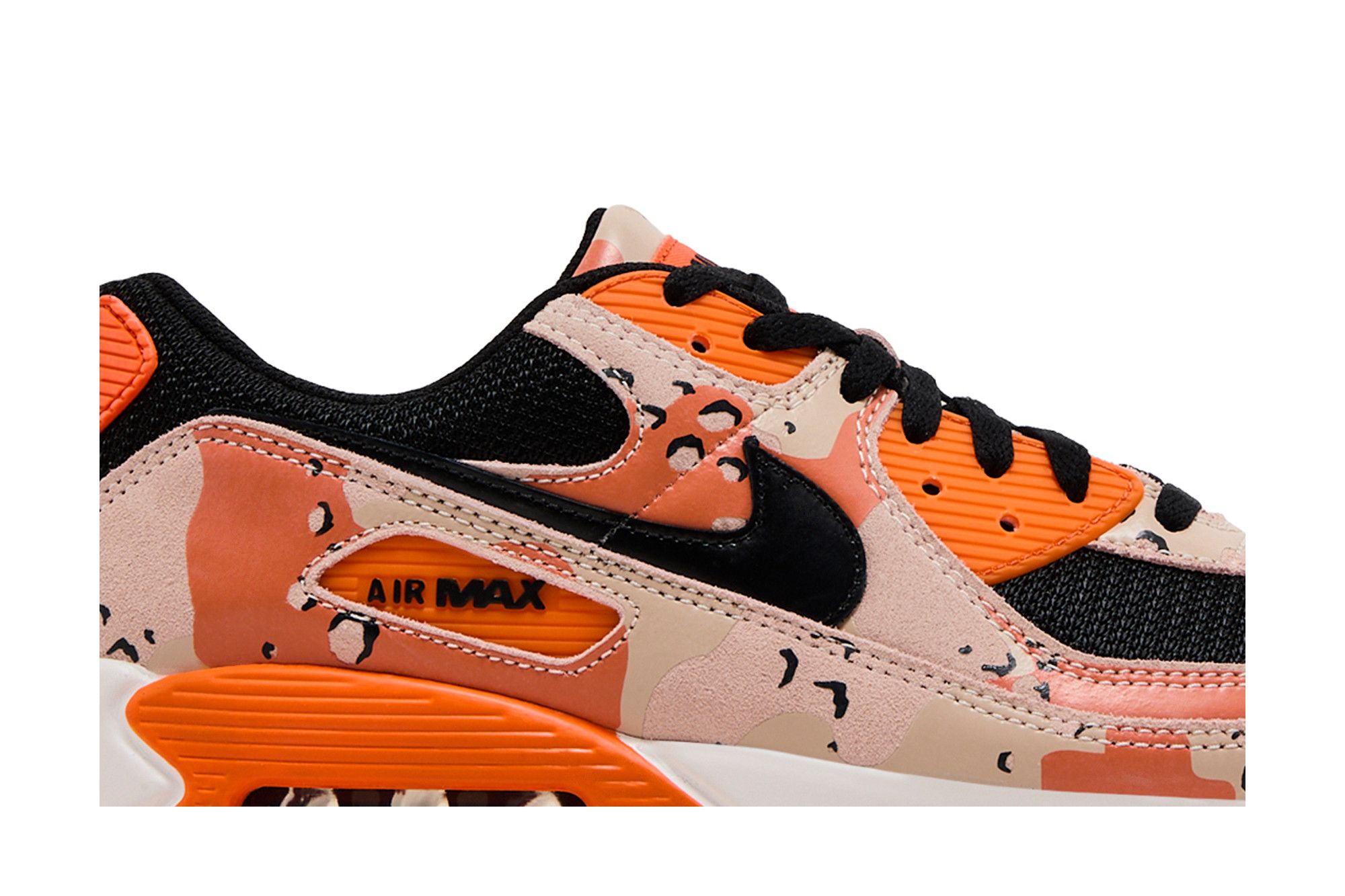 Buy Nike Air Max 90 Premium 'Camo Pack - Bio Beige Safety Orange