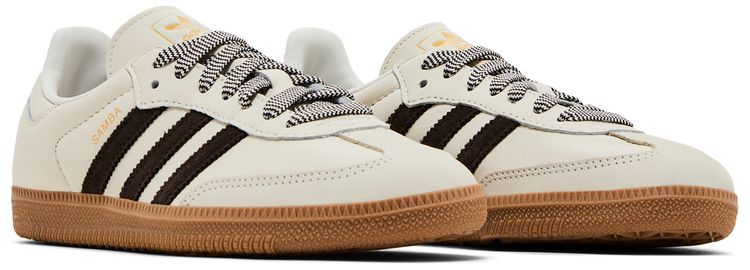 Adidas Wmns Samba OG Off White Dark Brown