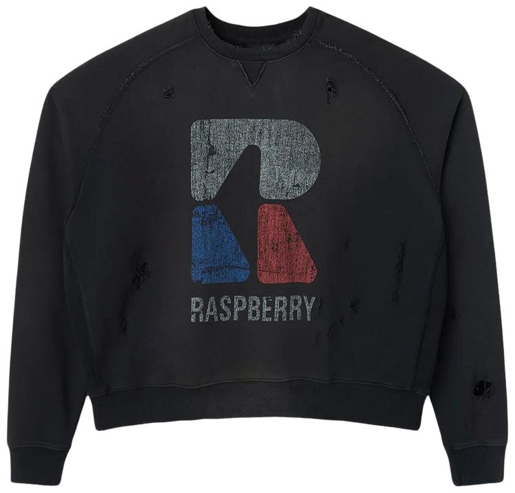 GV Gallery Raf Berry Crewneck Black