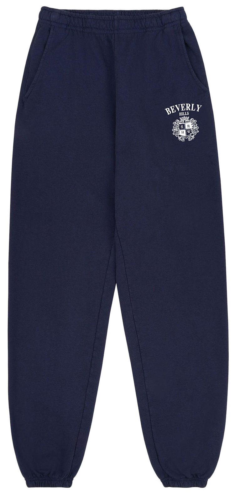 Sporty  Rich BH Crest Soft Sweapant Dark Navy