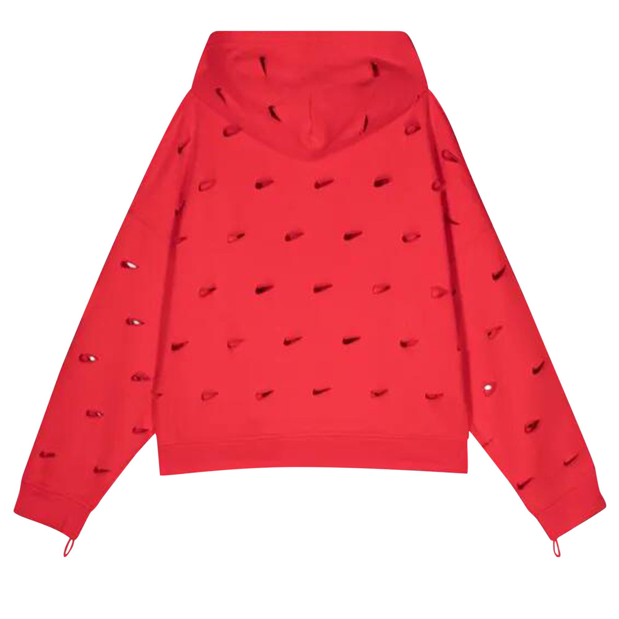 【Nike x Jacquemus】 Hoodie 'Red' Nike x Jacquemus Swoosh Hoody in University Red Nike