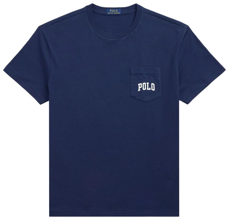 Polo Ralph Lauren Short Sleeve Jersey Knit Novelty Bear T Shirt Newport Navy