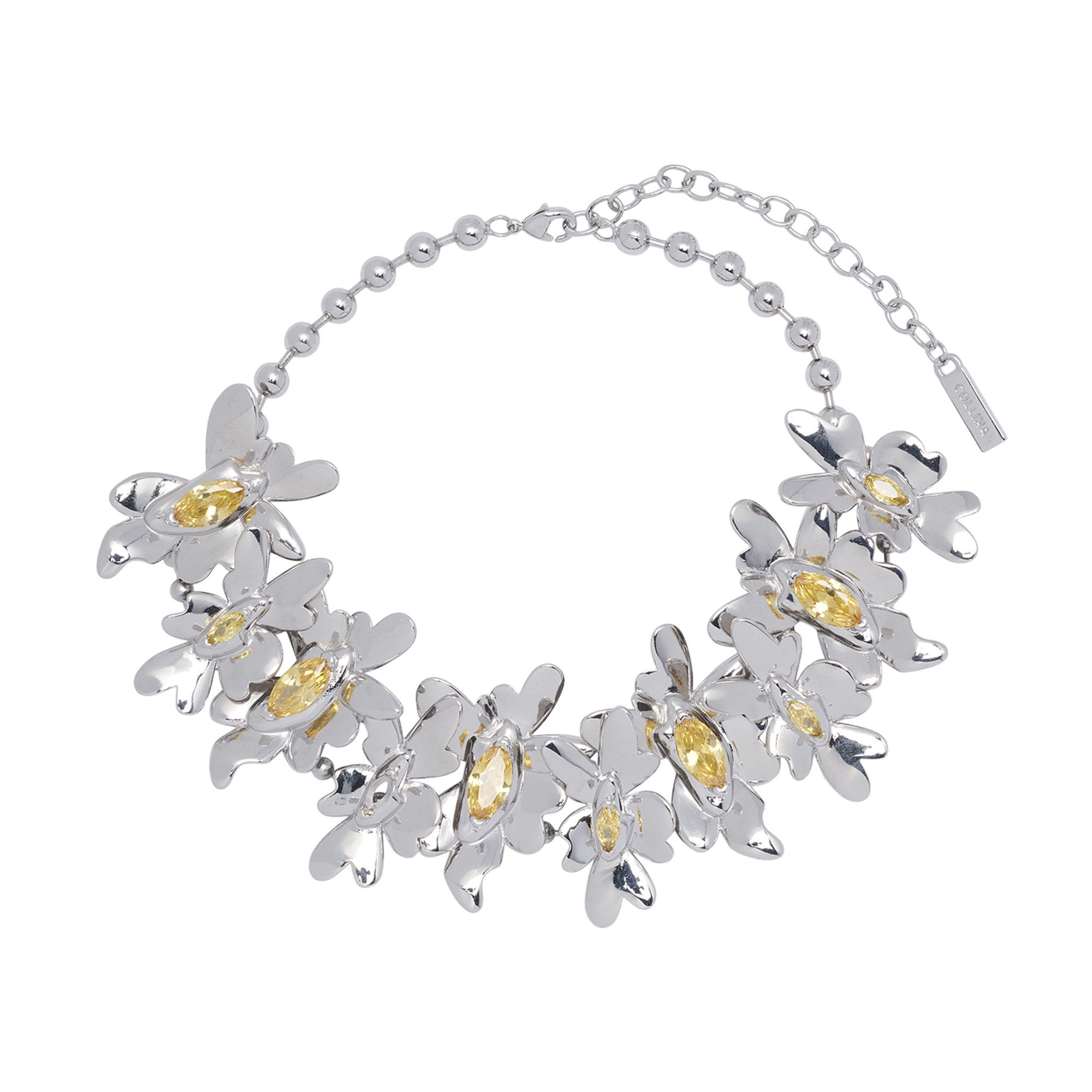 Buy Collina Strada Mega Daisy Necklace - XX1089 LEMO | GOAT