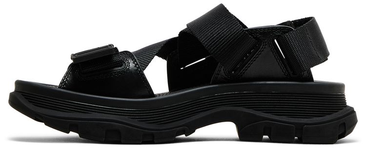 Alexander McQueen Wmns Tread Sandal Black