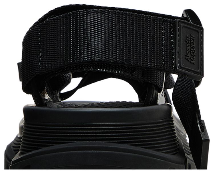 Alexander McQueen Wmns Tread Sandal Black