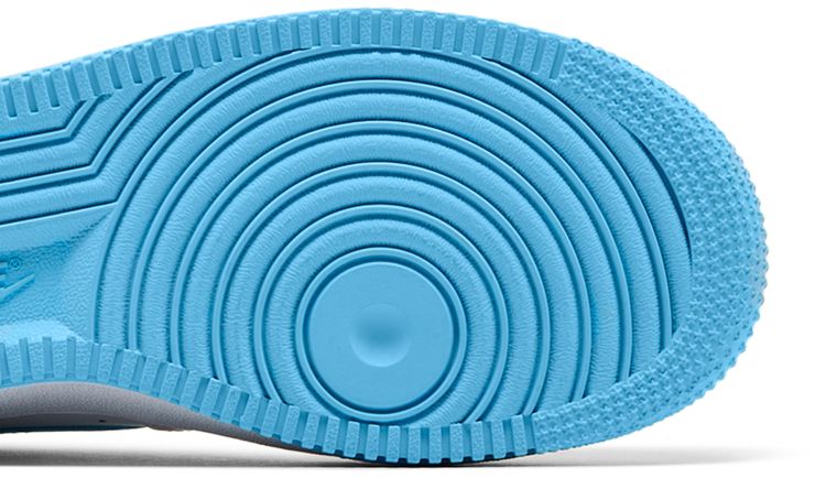 Nike Air Force 1 GS White Aquarius Blue