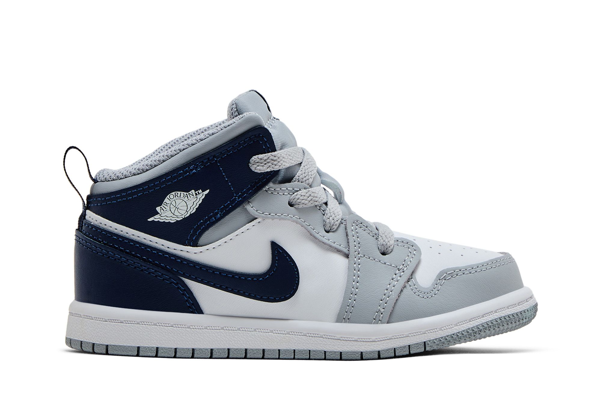 Buy Air Jordan 1 Mid TD 'Wolf Grey Midnight Navy' - DQ8425 104 | GOAT