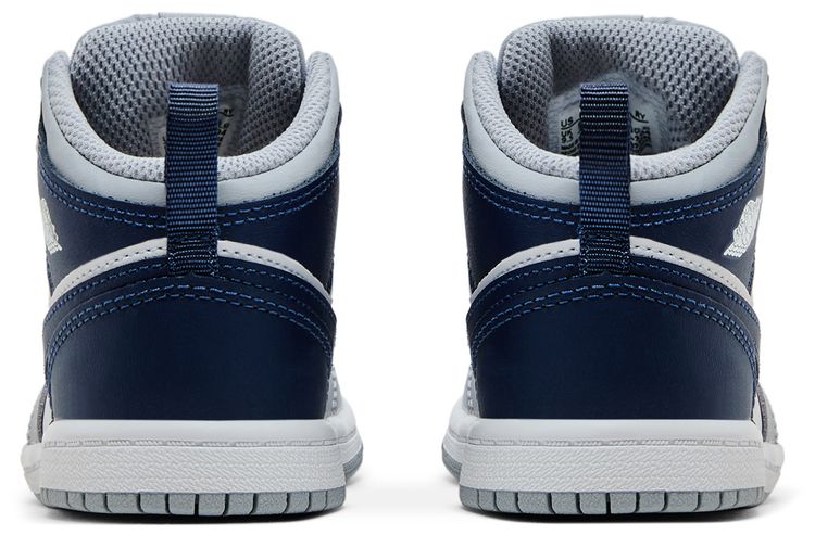 Air Jordan 1 Mid TD Wolf Grey Midnight Navy