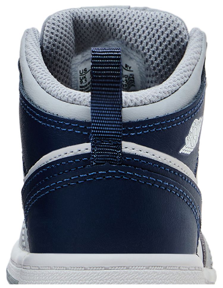Air Jordan 1 Mid TD Wolf Grey Midnight Navy