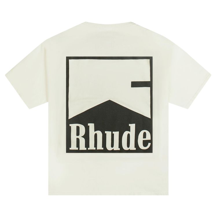 Rhude Chevron Tee Vintage White