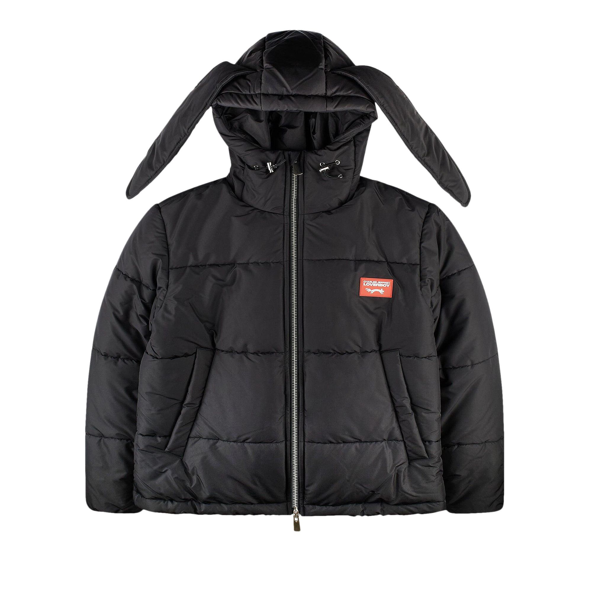Buy Charles Jeffrey Loverboy Bunny Puffer Jacket 'Black