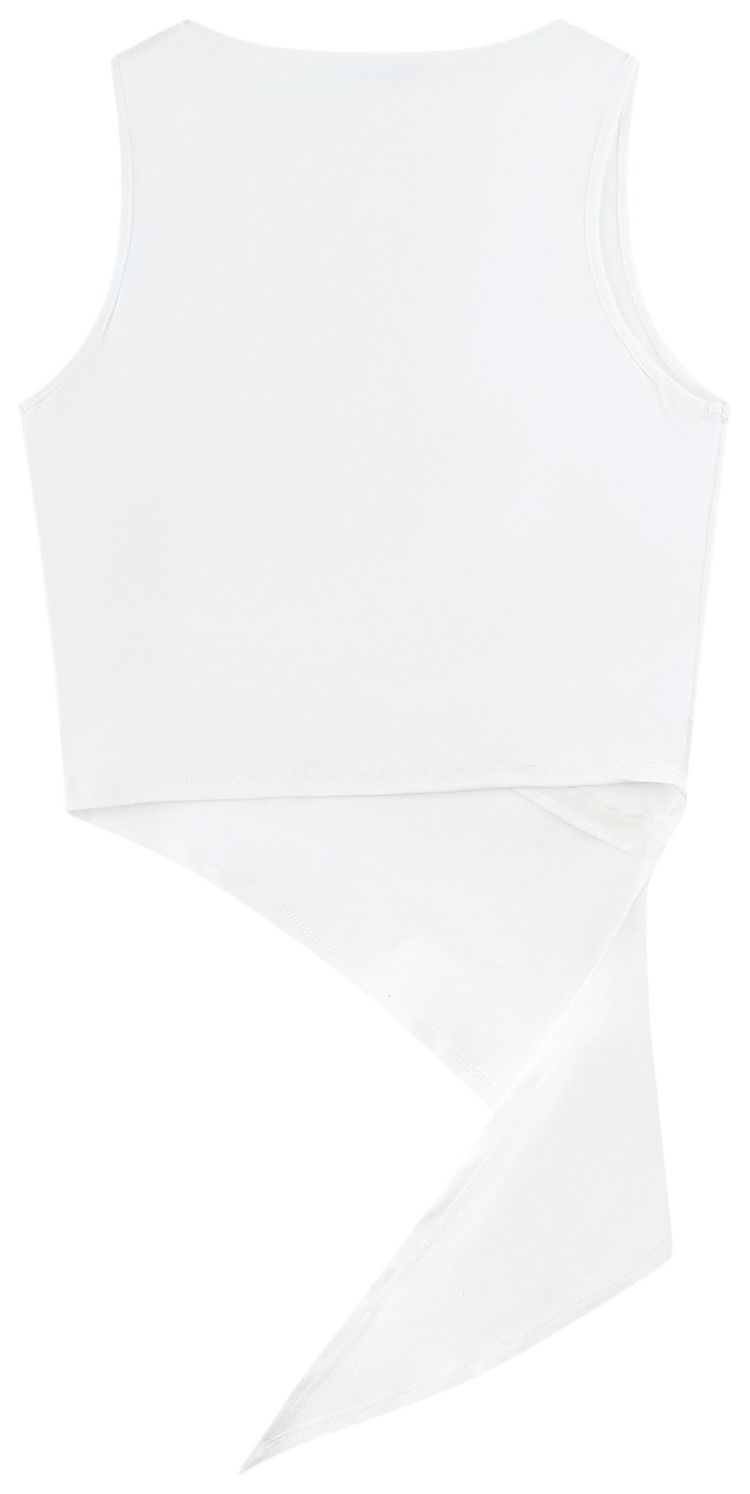 Feng Chen Wang Patchwork Vest White