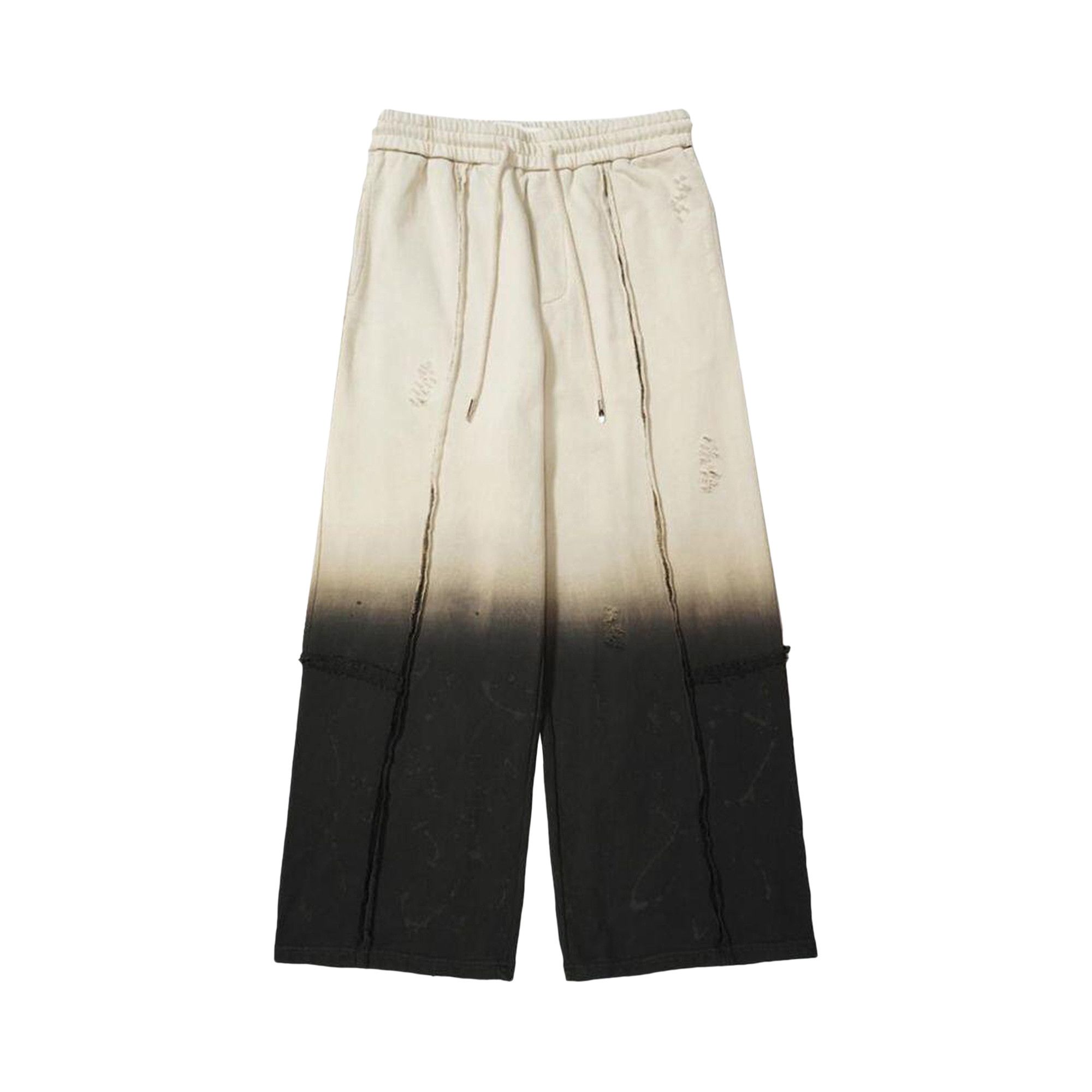 Buy Feng Chen Wang Gradient Washed Deconstruction Sweatpants