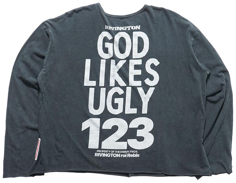 RIVINGTON roi Rebis Clayton Long Sleeve Tee Vintage Black