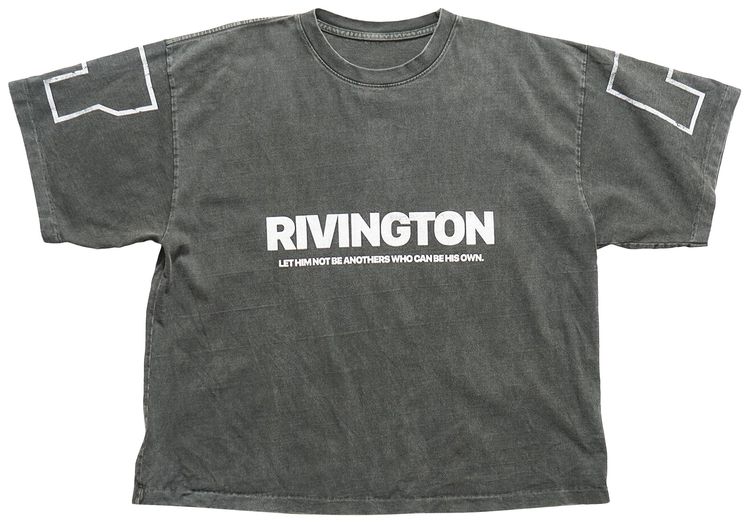 RIVINGTON roi Rebis His Own CVA Tee Mechanic Black