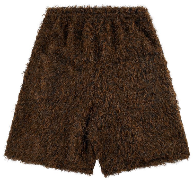 Song for the Mute Elasticated Shorts BlackBrown