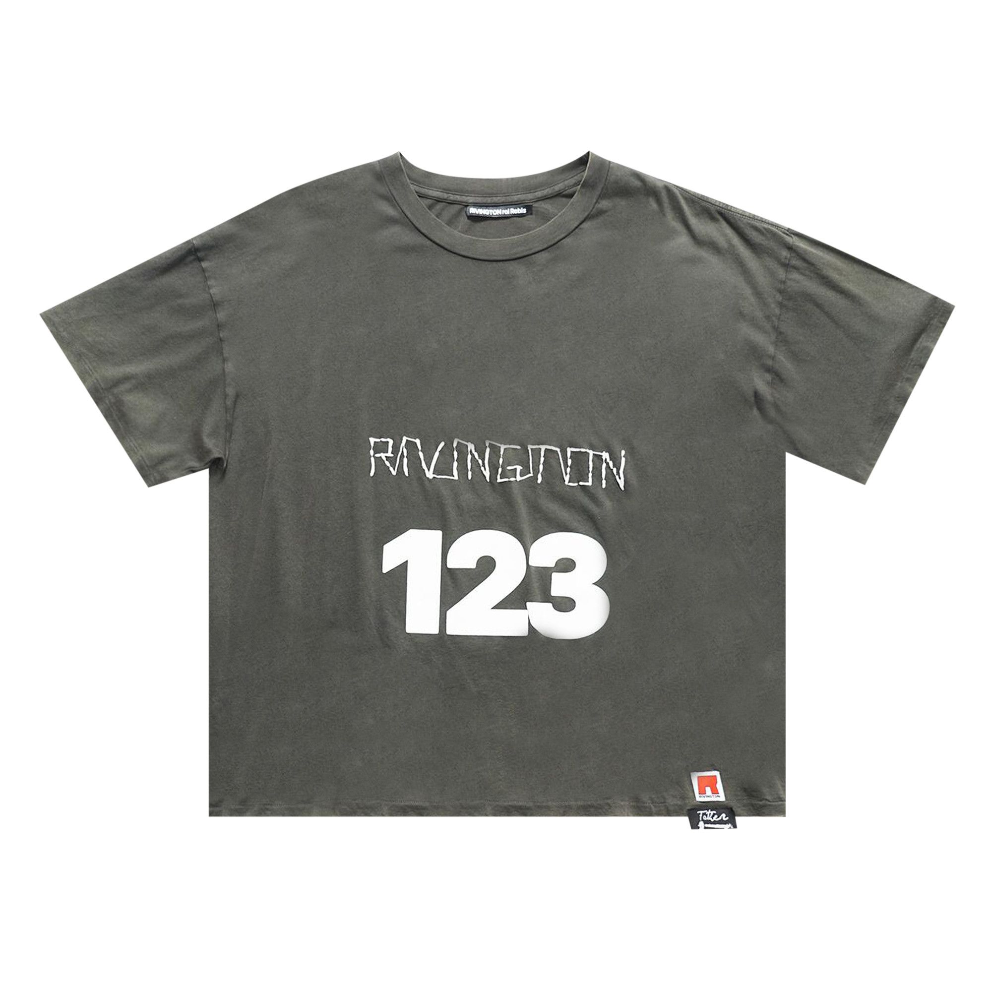 Buy RIVINGTON roi Rebis Uso 123 Tyler Tee 'Mechanic Black' - TUSO