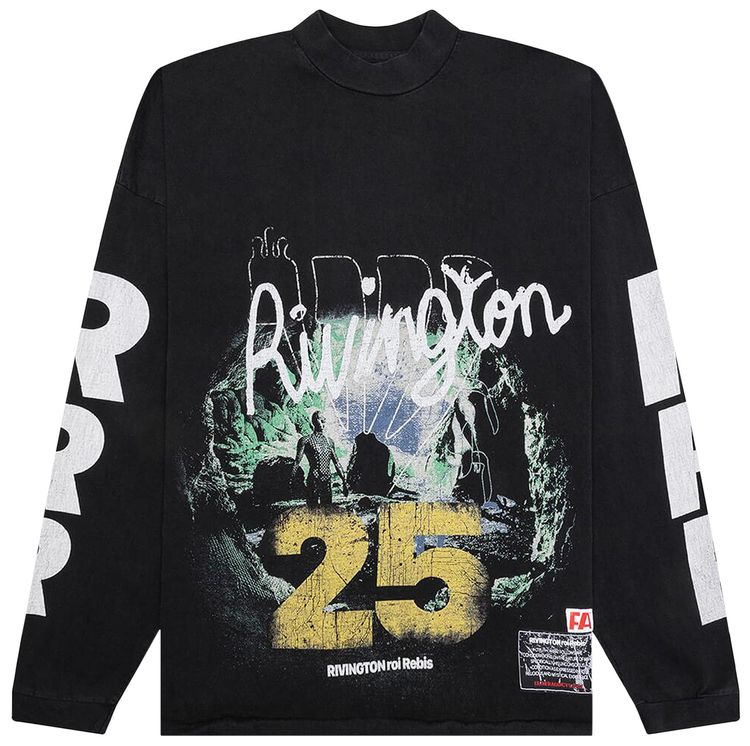 RIVINGTON roi Rebis Inner Chamber Long Sleeve Tee Jet Black
