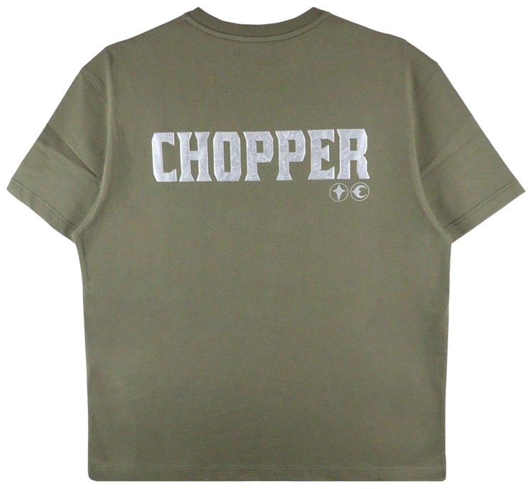 Thug Club Chopper Icon T Shirt Khaki