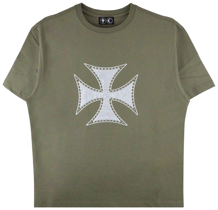 Thug Club Chopper Icon T Shirt Khaki